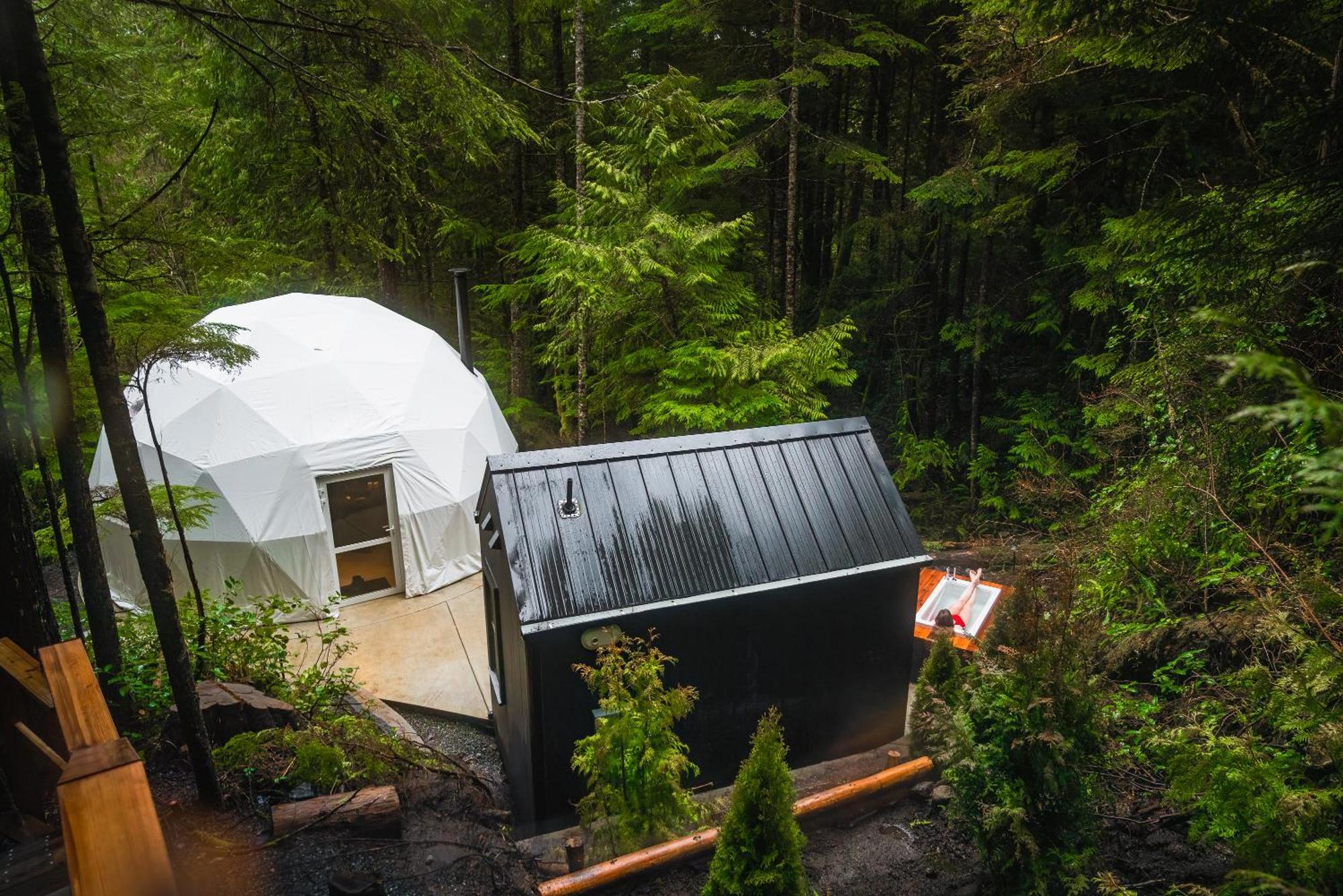 West Coast Trail Lodge Port Renfrew Exterior foto